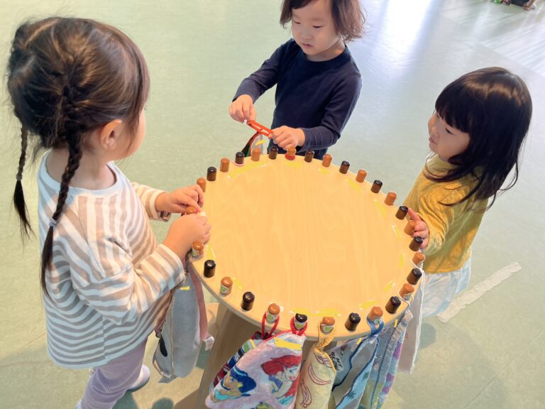 「できた！」の積み重ね🌟（2歳児かぜ組）