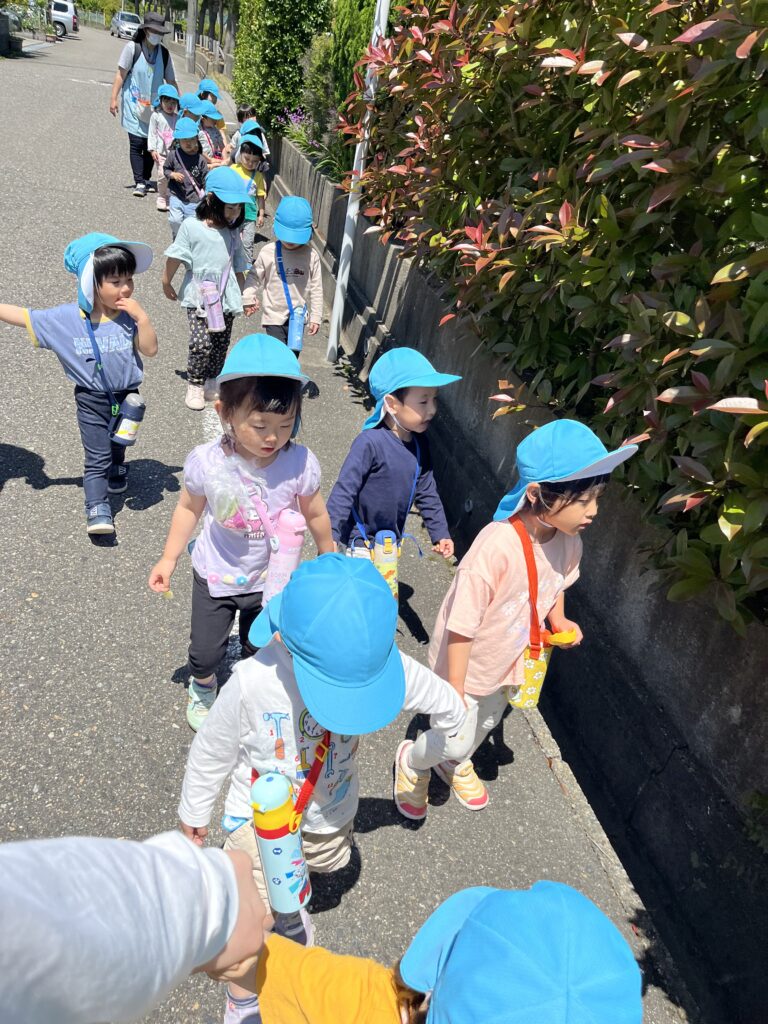 公園にLet’s go！（3歳児ゆき組）