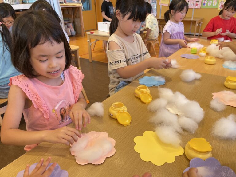 なにができるかな🏮（５歳児つき組）