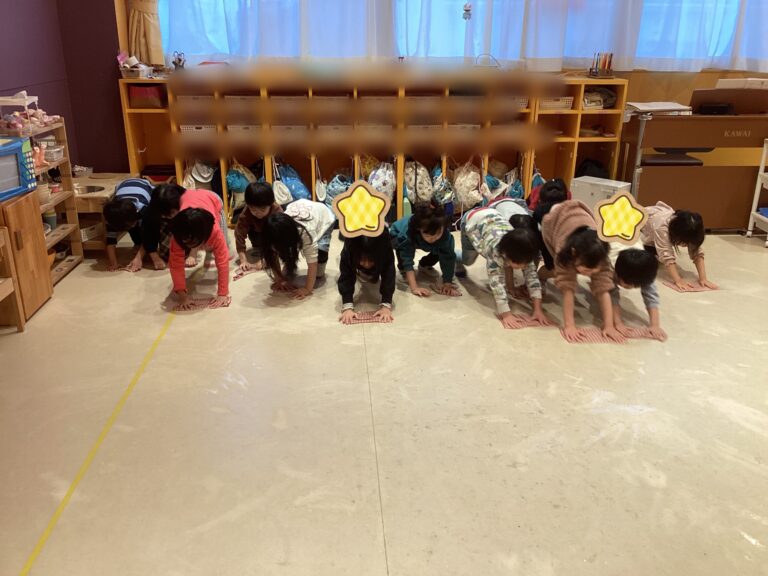 お掃除大作戦🧹✨（４歳児　そら組）